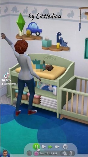 Functional CC 👶 Changing Tables | Base Game Compatible | By Littledica & Sixam #sims4 #sims4infants