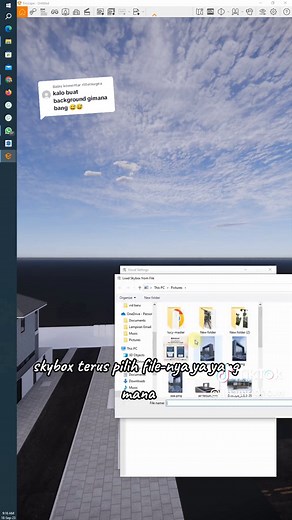 Cara Menambahkan HDRI atau Background di Enscape Sketchup