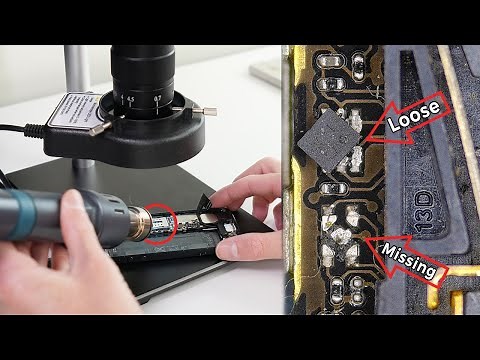 Extreme Phone Repair - Incredibly Difficult & Tiny - iPhone 5 Pry Damage Micro-Soldering Repair