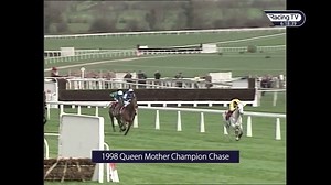 14K views · 280 reactions | What a performance from One Man in the 1998 Champion Chase  #RacingTVFlashback Watch Nicky Richards and Brian Harding reflect on the grey's victory in the Cheltenham feature on our website here >>>https://www.racingtv.com/videos/watch/ondemand/85553 | Racing TV | Facebook