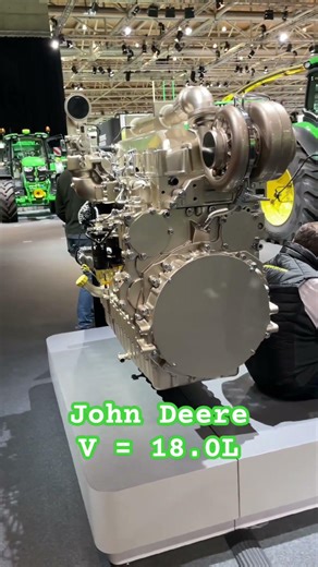 John Deere Engine 18.0L #johndeere #farming