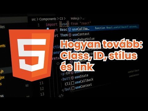 Hogyan tovább: Class, ID, stílusok és linkek - HTML az alapoktól 3.