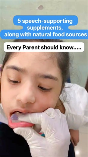 5 supplements that may help non-verbal children with speech, based on scientific studies: Follow Divine Light Special 5 speech-supporting supplements, along with natural food sources...... 1. Folinic Acid (Leucovorin) – Shown in a clinical trial to improve verbal communication in some children with autism, especially if they have folate receptor issues. Food sources: Leafy greens (spinach, methi), legumes, beets, broccoli. Best for: Children with speech delay autism possible folate metabolism is