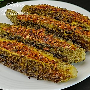 Bharwa Karela Fry | Ashus Delicacies