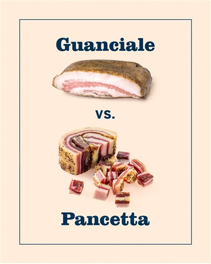 What’s the Difference Between Pancetta and Guanciale? Find out here: https://bit.ly/3Pj4cZZ | America's Test Kitchen