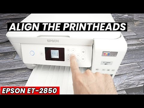 Epson EcoTank ET-2850 : Print Head Alignment