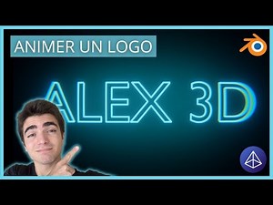 Animer n'importe quel logo sur Blender ! (Geometry Nodes)