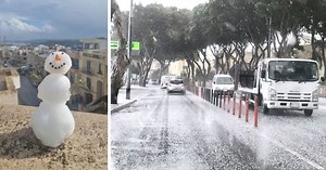 Watch: Gale-Force Winds Batter Malta As Heavy Hail Joins Northwesterly Winds