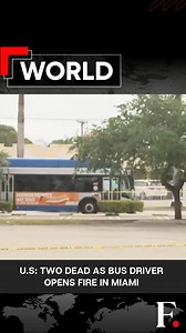 3.2K views · 26 reactions | #FPReels: US: Bus Driver In Miami Opens Fire At Passengers, 2 Dead Two men lost their lives after a Miami-Dade transit bus driver opened fire following an argument on Sunday (March 30 ). According to the initial police report, the bus driver got into a heated altercation with two passengers. The driver has been taken into custody, and the motive behind the incident is still under investigation. | Firstpost | Facebook