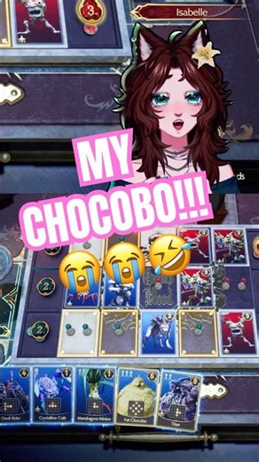 NO! MY CHOCOBO!!! 😭😭😭 #reaction #vtuber #moments