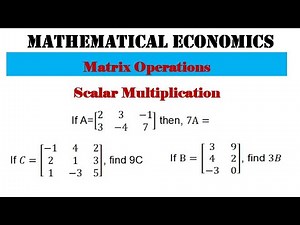Scalar Multiplication