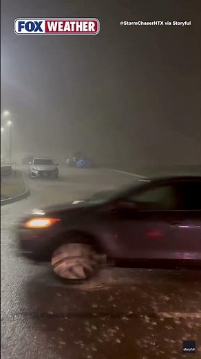 ⛈️ ROUGH WEATHER: Residents In Friendswood, Texas, Were Drenched By Heavy Rain And Powerful Winds