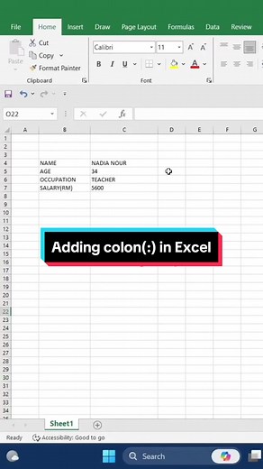 How to Insert Colon in Excel: Step-by-Step Guide