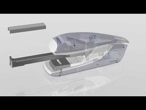 Capsator metalic Leitz 5523 NeXXt Series, 40 coli, capsare plata