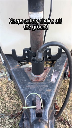 Tired of your RV safety chains dragging, clanking, and getting tangled? This aluminum RV chain organizer keeps your chains neatly stored, off the ground, and ready to go. It helps prevent rust, reduces noise while towing, and gives your hitch setup a clean, professional look. Simple upgrade that makes a big difference for travel trailers and campers. aluminum RV chain organizer, RV safety chain holder, trailer chain organizer hitch, RV towing chain management, camper safety chain organizer, hitc