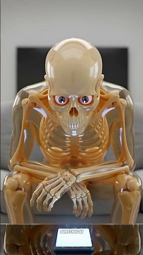 What Happens If You Don't Use Your Smartphone For 30 Days? #skeleton #smartphone #viralvideo #fact