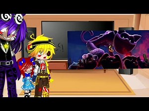 poppy play time chearcters to reactino to chapter 3 trailer part 2 ‪@M0CH1_213‬