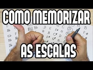 COMO MEMORIZAR TODAS AS ESCALAS COM APENAS 2 DICAS!