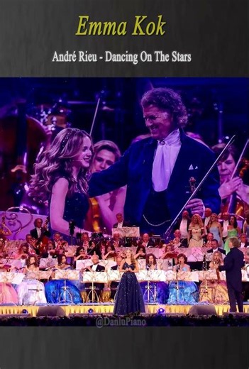 👉 Emma Kok Shines with André Rieu in Dancing On The Stars ✨🎶 #emmakok #andreieu