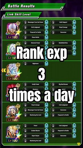 Supreme kai of time rank event! (dokkanbattle)