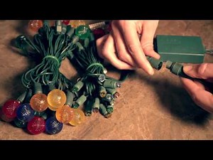 How to Install LED Light Strings Adapters and Taps