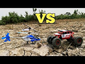 RC Helicopter vs RC Car | Remote Control Car | RC Car Video
