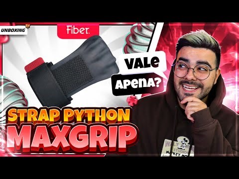🔥 Unboxing Strap Python MaxGrip Fiber + EXCLUSIVE RAFANUNES COUPON 🐍💥