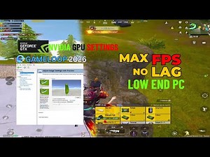 🔥 PUBG Mobile 4.2 Lag FIXED! Best Nvidia & Gameloop Settings 2026 for MAX FPS