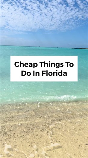 68K views · 1.7K reactions | Florida on a budget? YES!!! #floridavacation #floridaliving #floridalife #ThingsToDoWithKids #thingstodo #FloridaTravel #BudgetTravel #budgetingtips #cheaptravel #traveltheworld #traveltips #floridasprings #FloridaKeys | Florida Trippers | Facebook