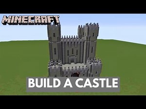 How to Build A Castle on Minecraft 2024 | Minecraft Tutorial