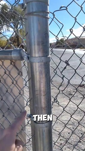 What's this string SUPER CLEVER fence post Geocache! #geocaching #geocache | Nienow
