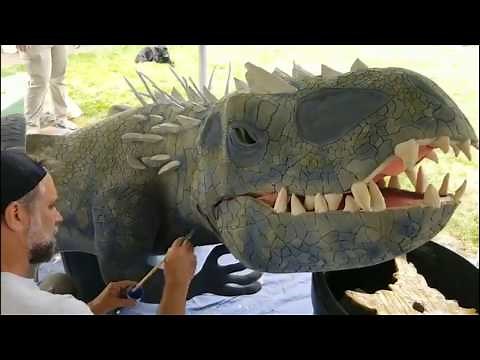 Jurassic World Indominous Rex Costume Makeover