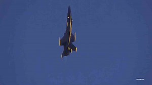 Blue Angels jets cut the sky over El Centro with no margin