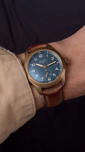 A coloured dial and bronze case brings a modern aesthetic to the Broadsword Bronze, whilst maintaining the military DNA of Bremont’s Armed Forces Collection in its classic three-hand design and functionality. #BremontHMAF #BremontMilitary #BremontBroadsword #Watches #Watchreel #Wristroll #Watchoftheday #bremontarmedforces #fieldwatch #militarywatch | Bremont Watches