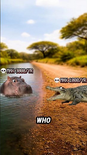 Hippo vs Crocodile | Who Actually Wins?