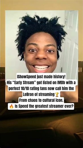 Ishowspeed made history #ishowspeed #viral #streamer