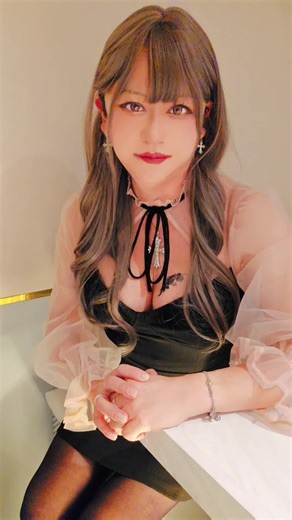 50代後半の女装子♂です♥️ #男の娘 #女装子 #crossdresser