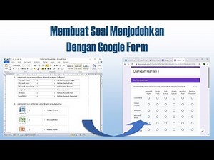 Cara Membuat Soal Menjodohkan di Google Form