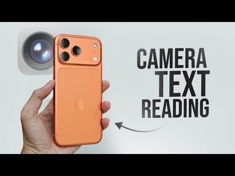 How to Use iPhone Camera Text Reading (tutorial)