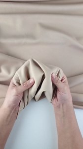 Minerva Crafts Scuba Crepe Fabric Black - per Yard