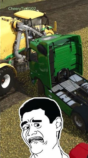 TRIED TO FILL BOTH TANKERS - GONE WRONG 🤦‍♂️🤦‍♂️ | Farming Simulator 25 #shorts #farmingsimulator