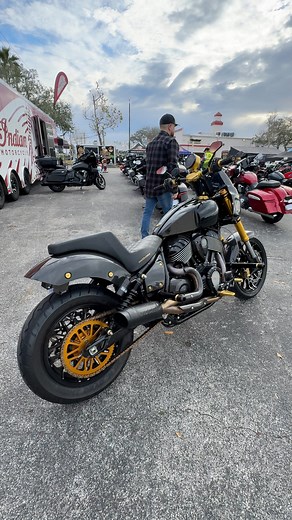 Carbon-clad. Get an earful of this performance inspired custom Sport Chief by the TNA Customs Team. #indianmotorcycle | Indian Motorcycle