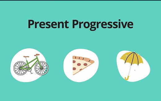【Grammar Ellii】语法知识点 动词时态「Present progressive 现在进行时」｜时间轴线