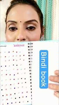 bindi makeup look, bindi look tutorial, fancy bindi look, indian bindi style, traditional bindi