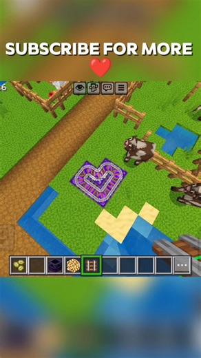 Minecraft Heart Trick ❤️😱