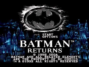 Batman Returns OST (Genesis) - Track 01/18 - Opening Theme