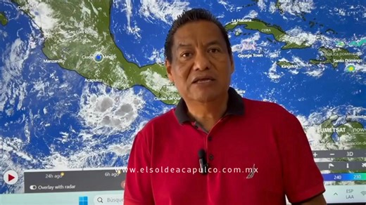 🌞 ¡El clima de hoy 16 de octubre del 2025 en #Guerrero! 🌤️ 📍 En #Acapulco, la temperatura superará los 33° al mediodía. 📹 Cortesía: Sabás de la Rosa Camacho. | El Sol De Acapulco