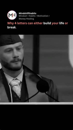 Mindset • Habits • Motivation • Money Healing on Instagram: "The Choice That Dictates Your Entire Reality. Most people believe their environment dictates their success, but the reality is that your internal vocabulary is the primary architect of your trajectory. When you analyze the linguistics of mindset, you find a striking balance between destructive and constructive forces. Research into neuro-linguistic programming suggests that the specific words we repeat to ourselves can alter neural pat