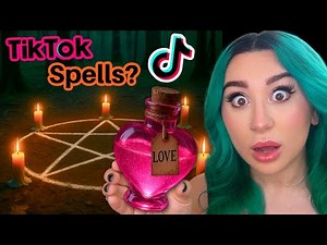 Testing TikTok Witch Craft SPELLS