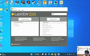 LabVIEW Lesson 092 VI template